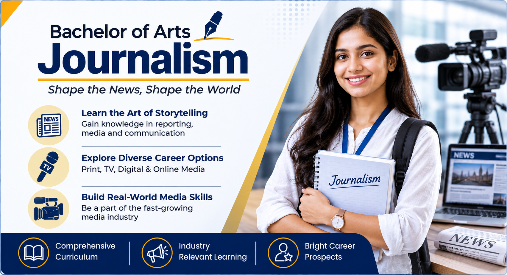 Bachelor of Arts Journalism