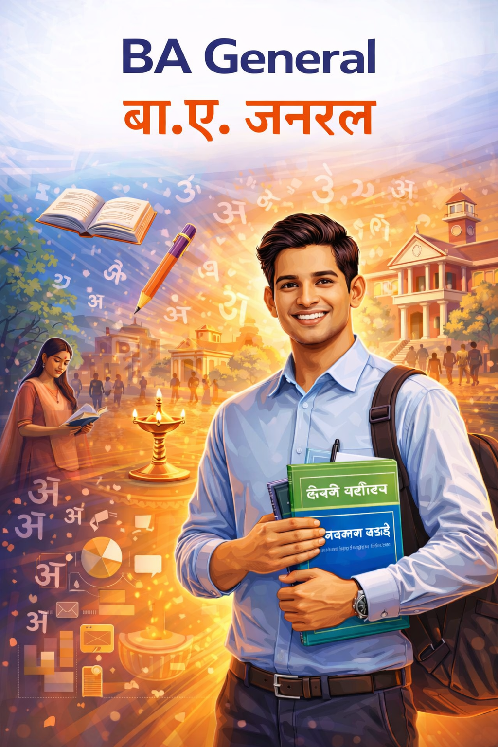 BA general Hindi Medium